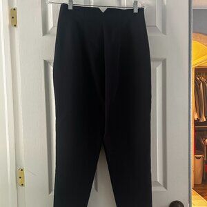 High-wasted Zara pants (size M - navy blue)